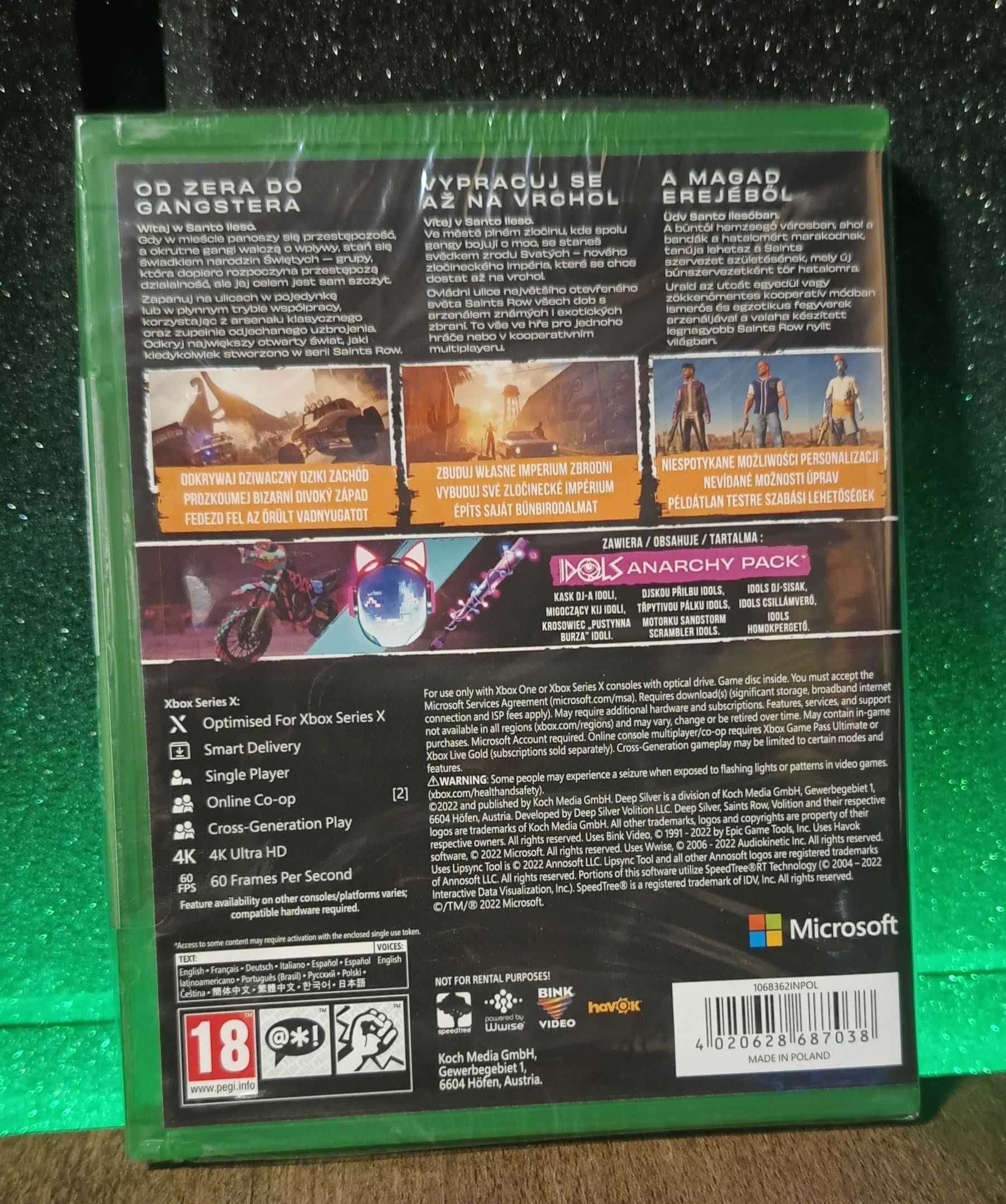 Saints Row Xbox One S / Series X - gra akcji strzelanka w stylu GTA PL
