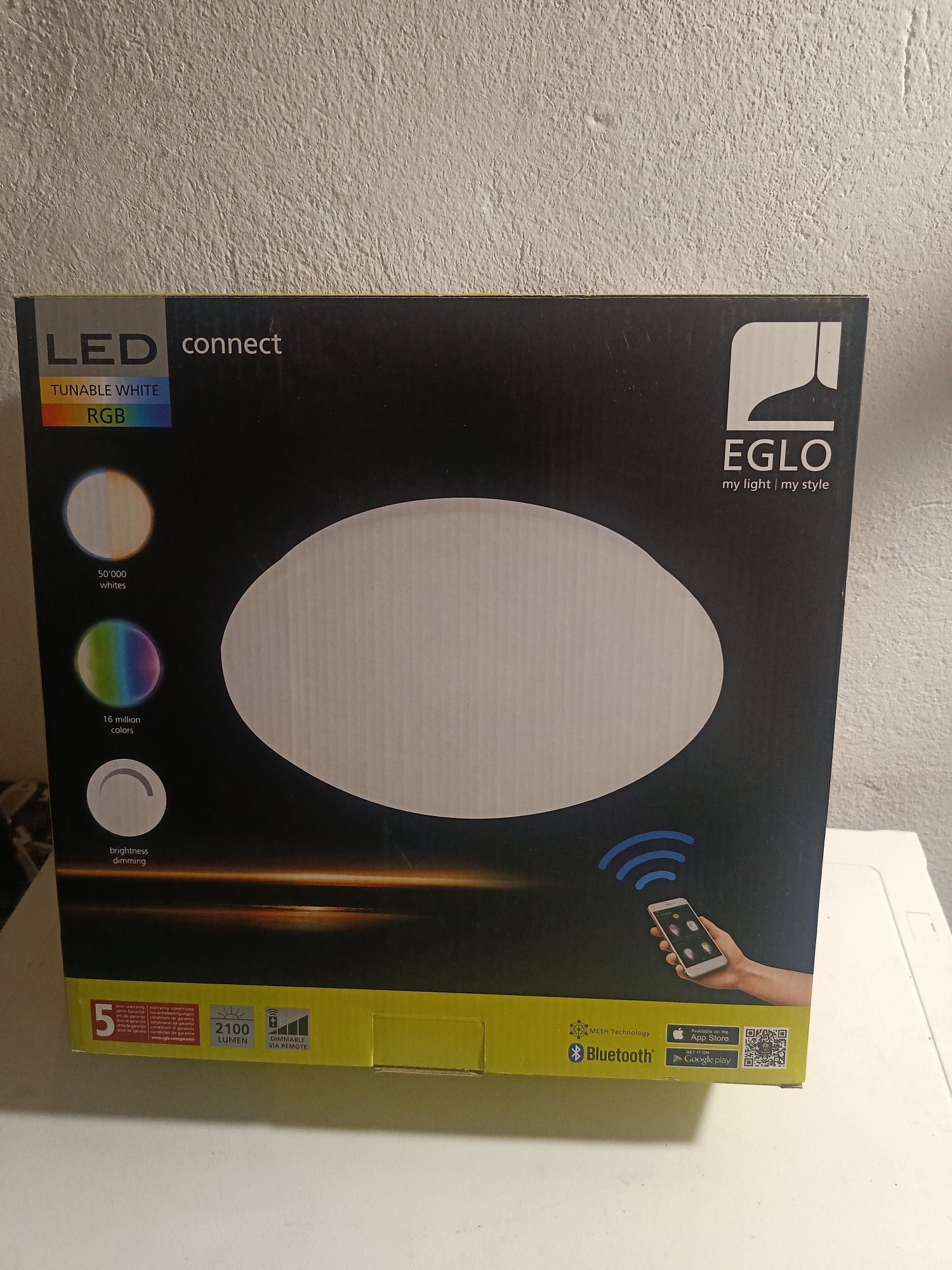 GIRON-C- LED oświetlenie ścienno-sufitowe plafon - 30cm - 32589 EGLO