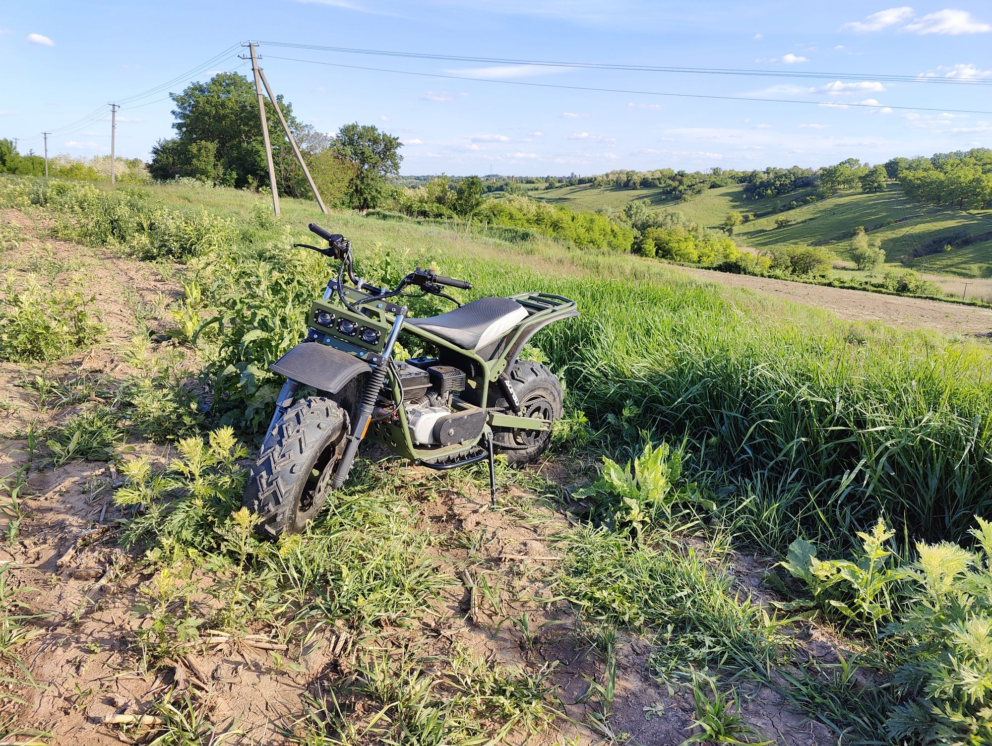 Мото всюдихід "CrazYmoto Гопак" Зроблено в Україні