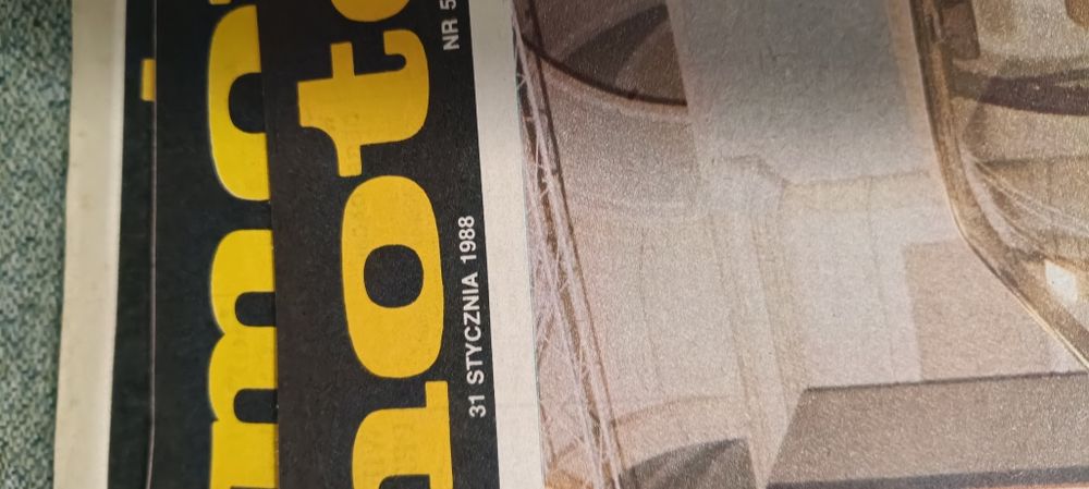 Motor gazeta 25szt rok 1988