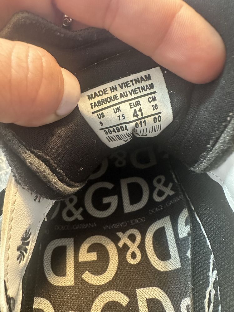 Buty Dolce & Gabbana sneakersy mokasyny