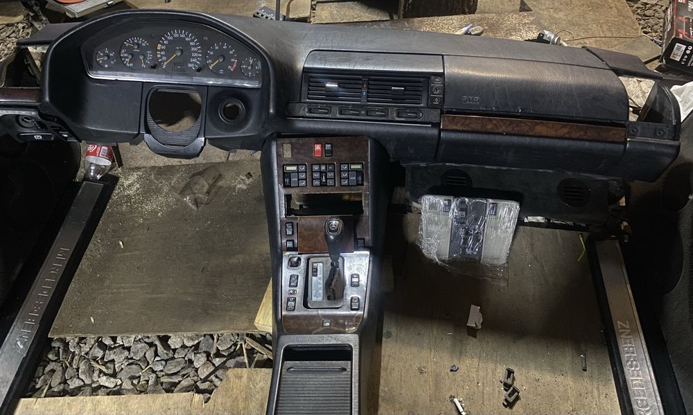 Мерседес w 140 обшивка салона.