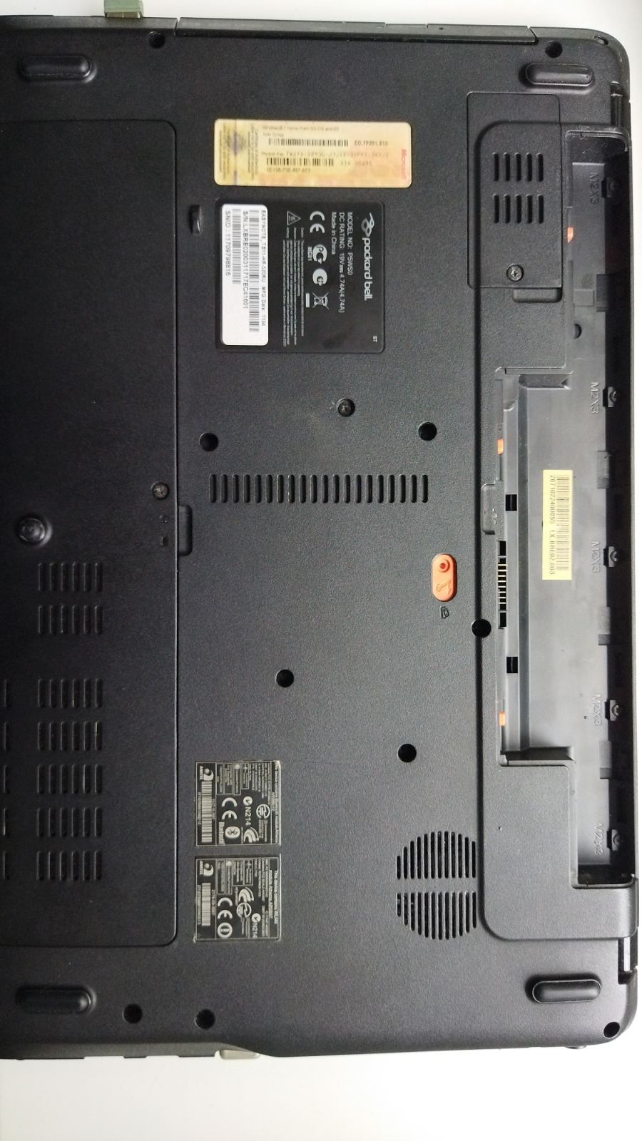Ноутбук Packard bell 15 дюймов

Core i5 2410m
Ddr 6gb
GForce 540m
Hdd