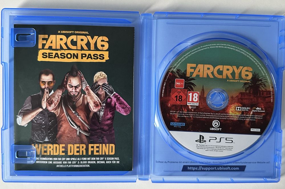 Диск Far Cry 6 PS5