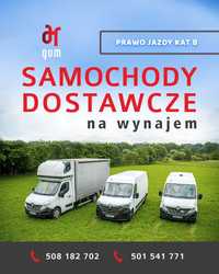 Samochod dostawczy WYNAJEM bus blaszak plandeka  winda