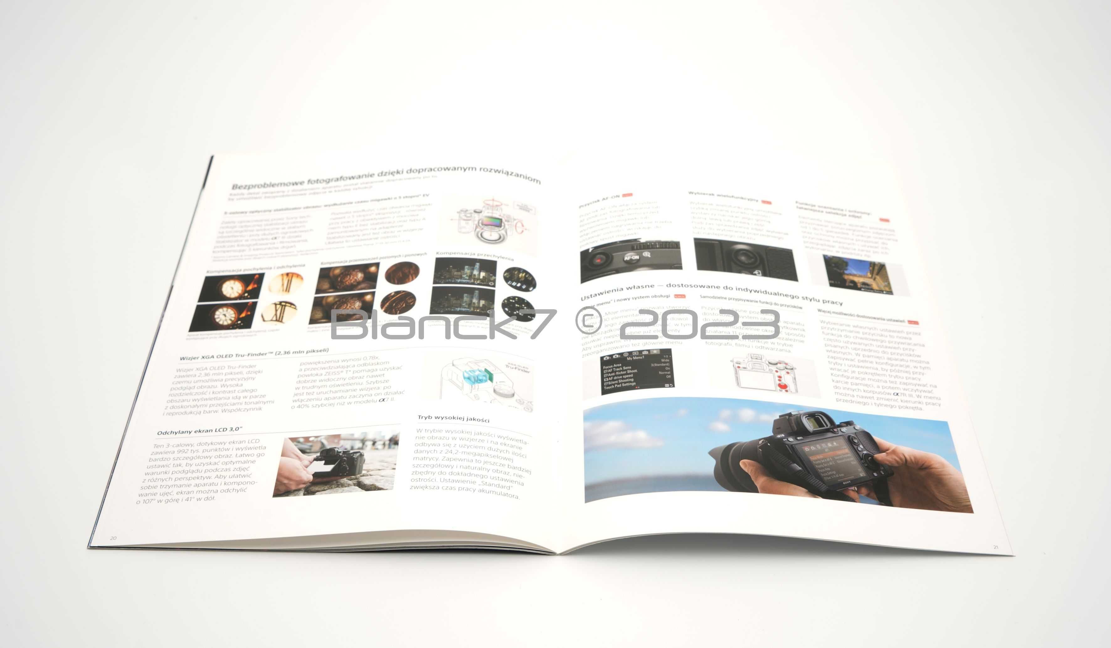 Sony A7 III katalog informacyjny