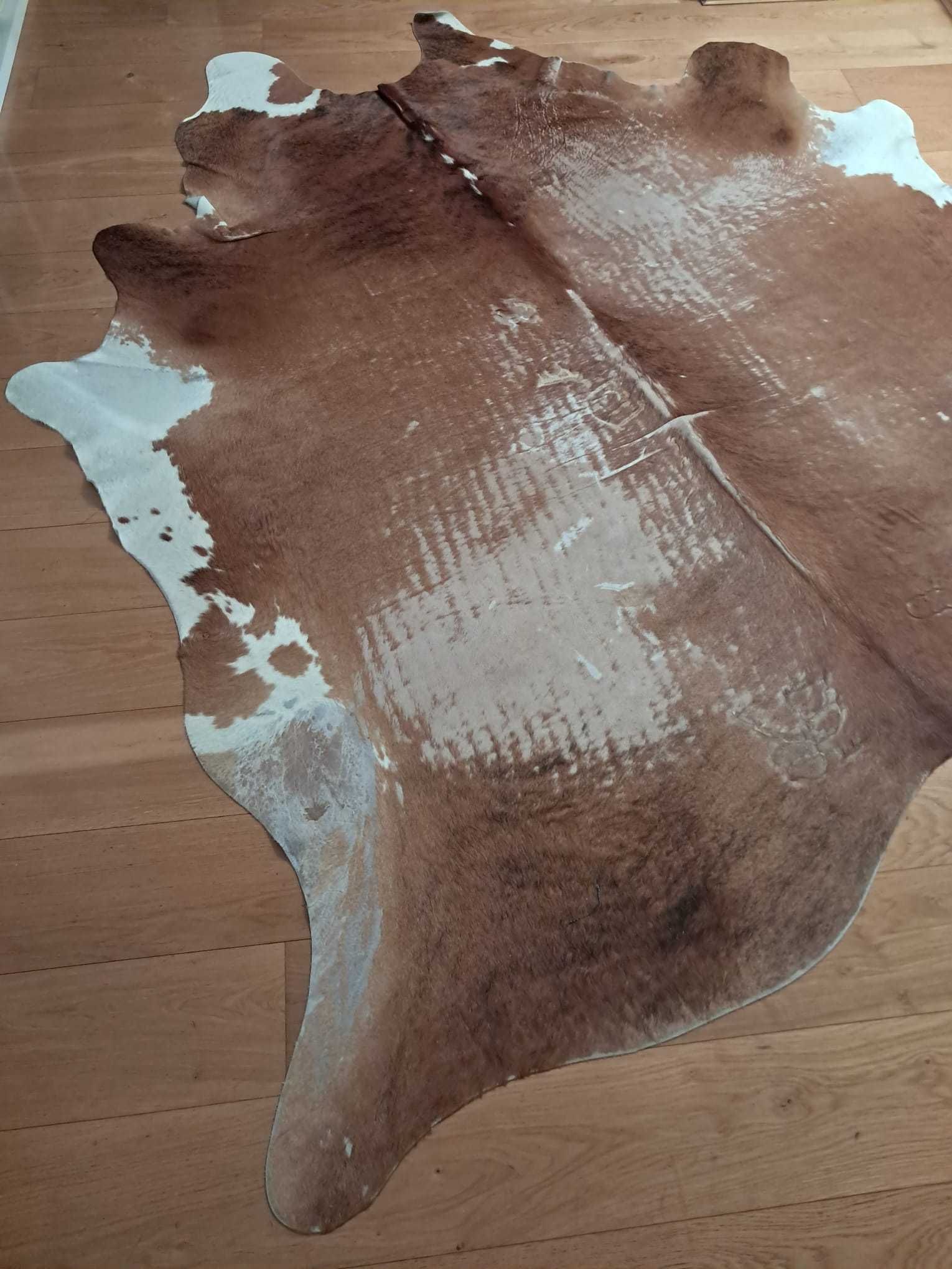 Tapete pele de vaca genuína Ikea original grande