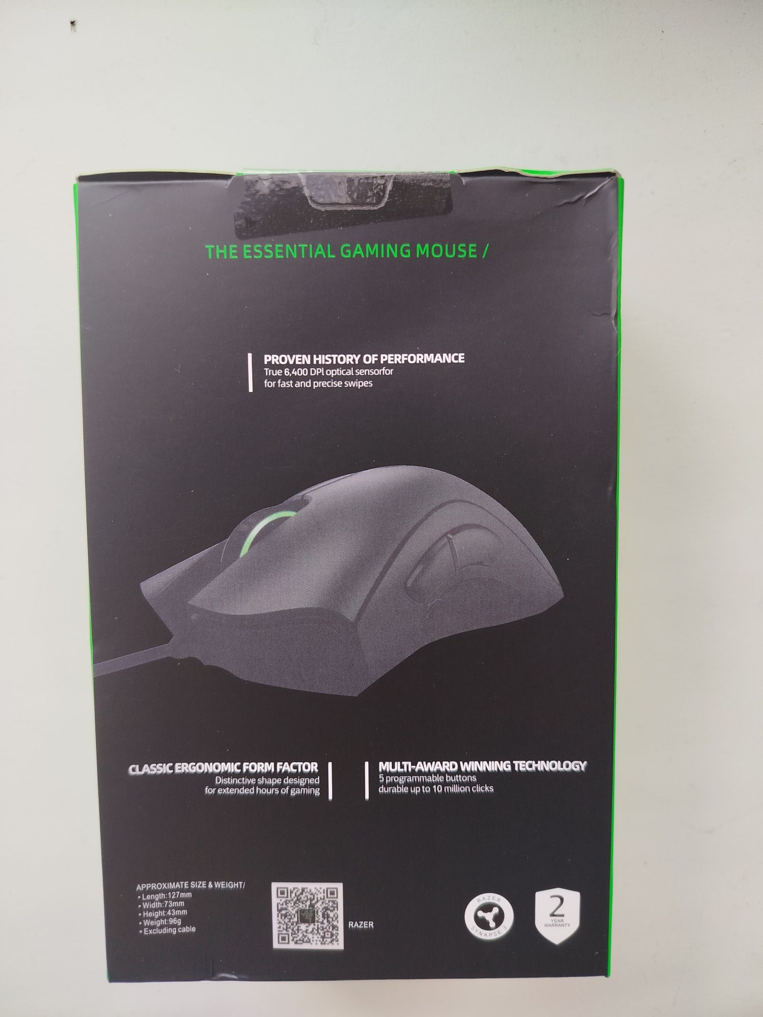 Мишка Razer deathadder essential