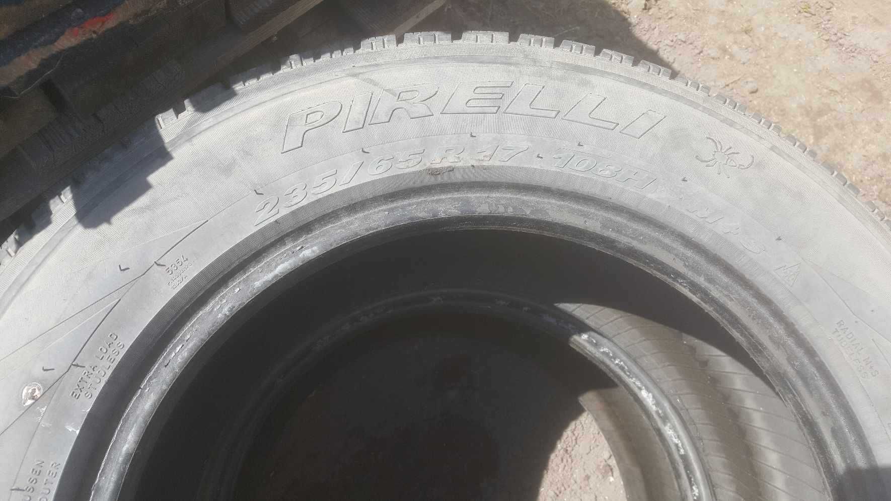 opona zimowa pirelli scorpion 235/65 R17  7mm