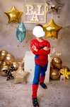 strój spiderman rozmiar L