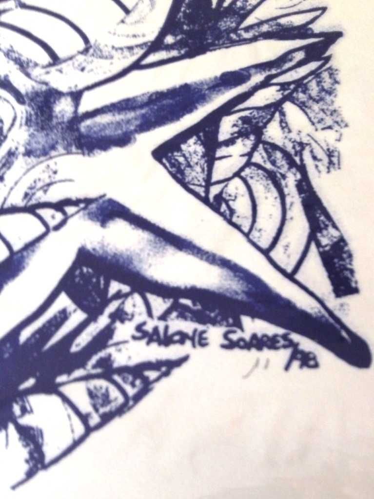 Serigrafia de Salomé Soares