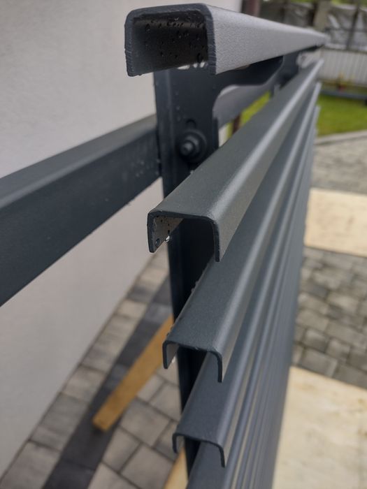 Ogrodzenie,przęsła ogrodzeniowe,ogrodowe modułowe 3D! Kolor ANTRACYT!