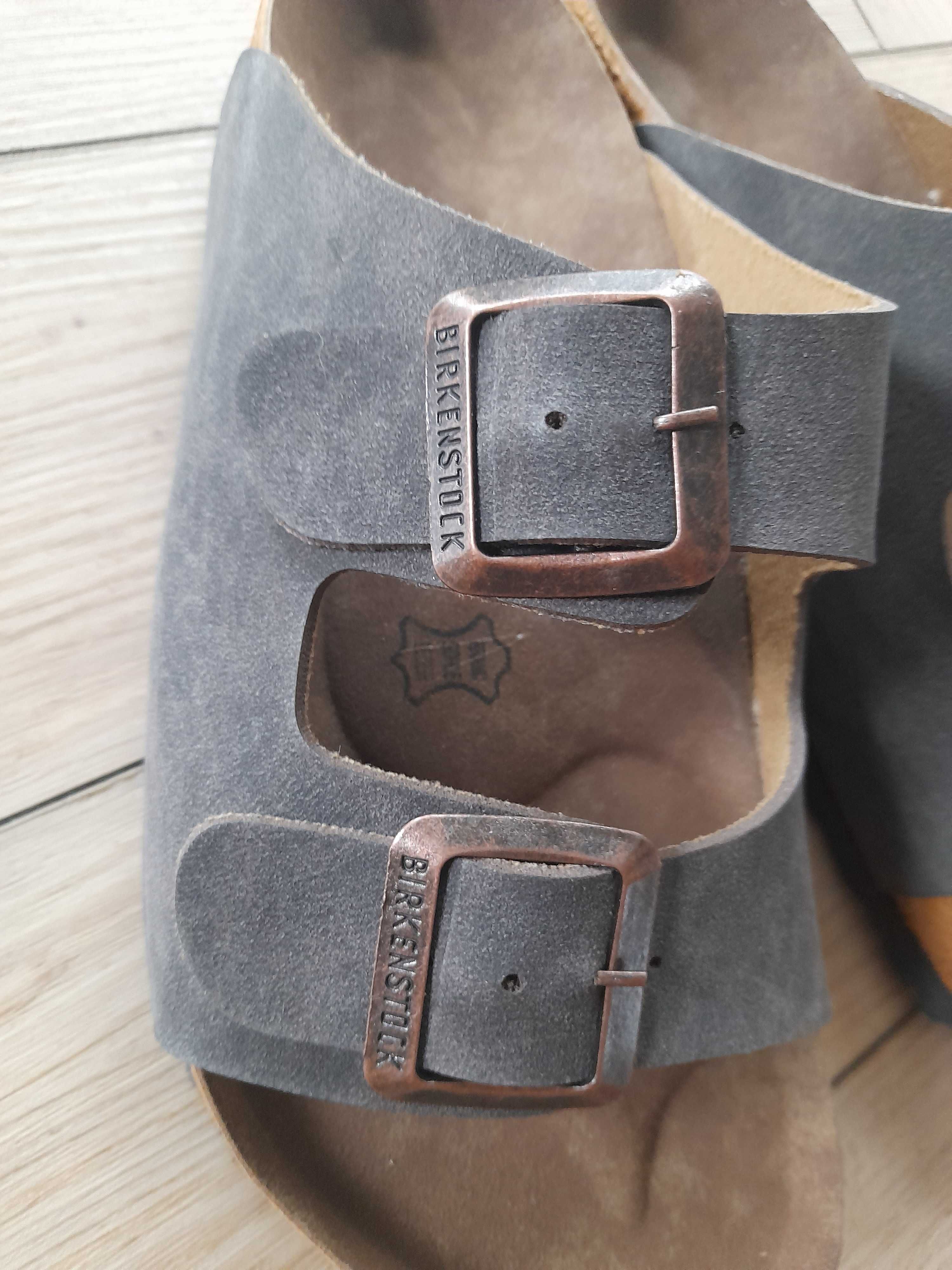 Klapki damskie nowe na wzor Birkenstock