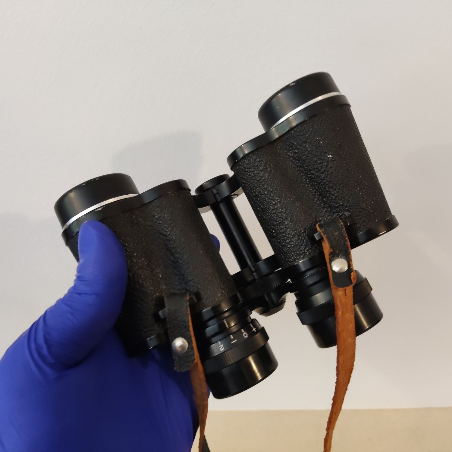Binóculos antigos Pentax Asahi Prism Binoculars 8x30 field 7.5º