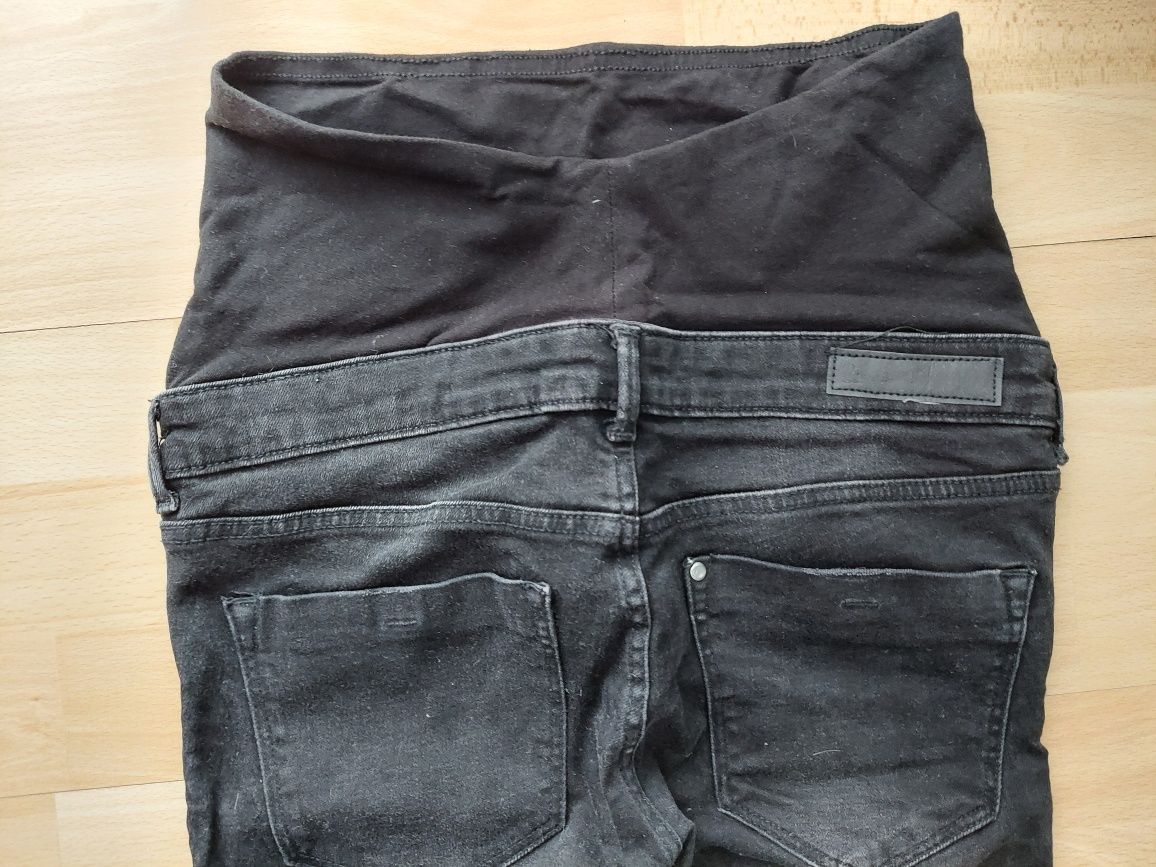 Spodnie ciążowe jeansy H&M Mama 36 S