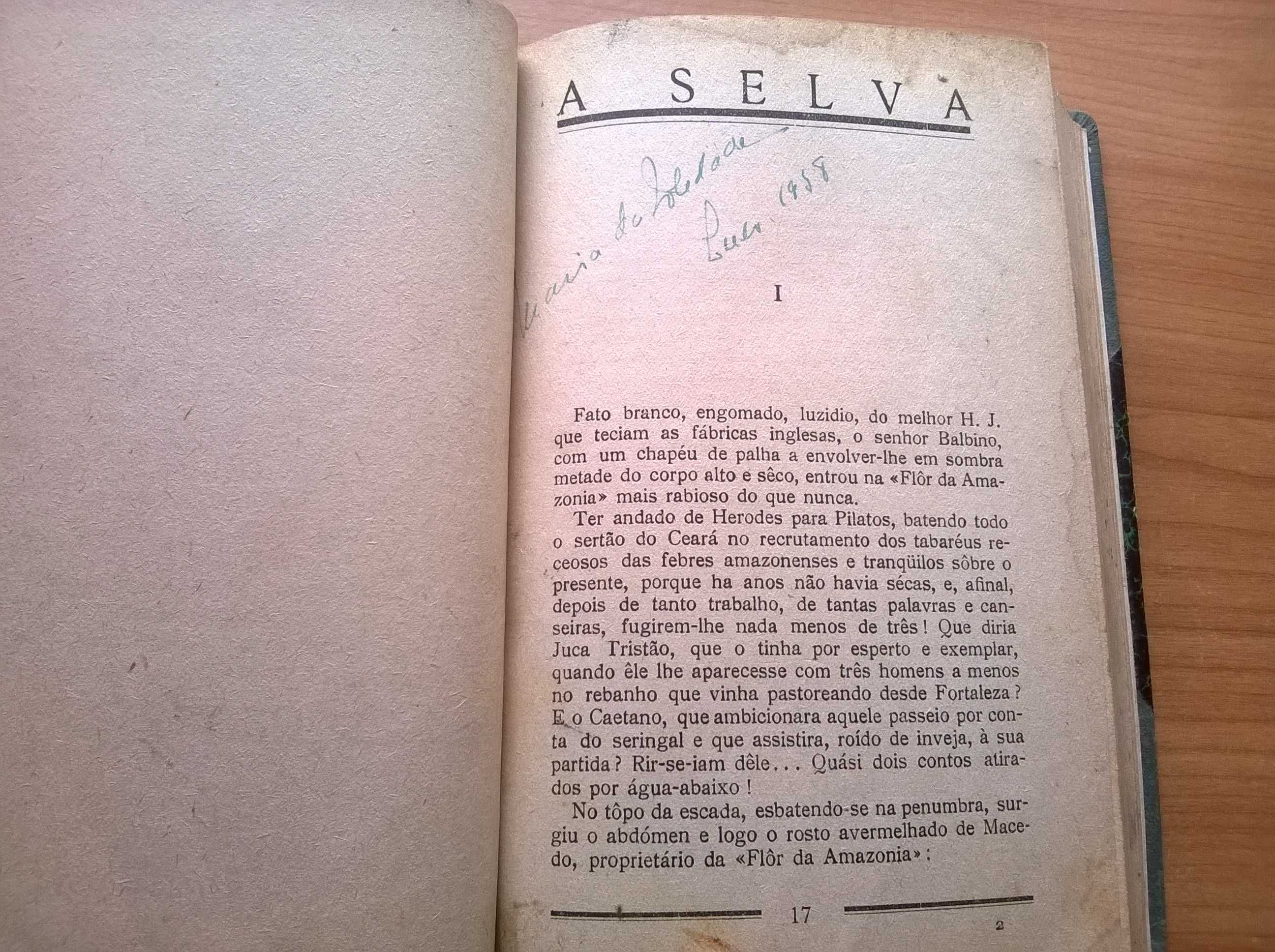 " A Selva " (6.ª ed. 1937) - Ferreira de Castro (portes grátis)