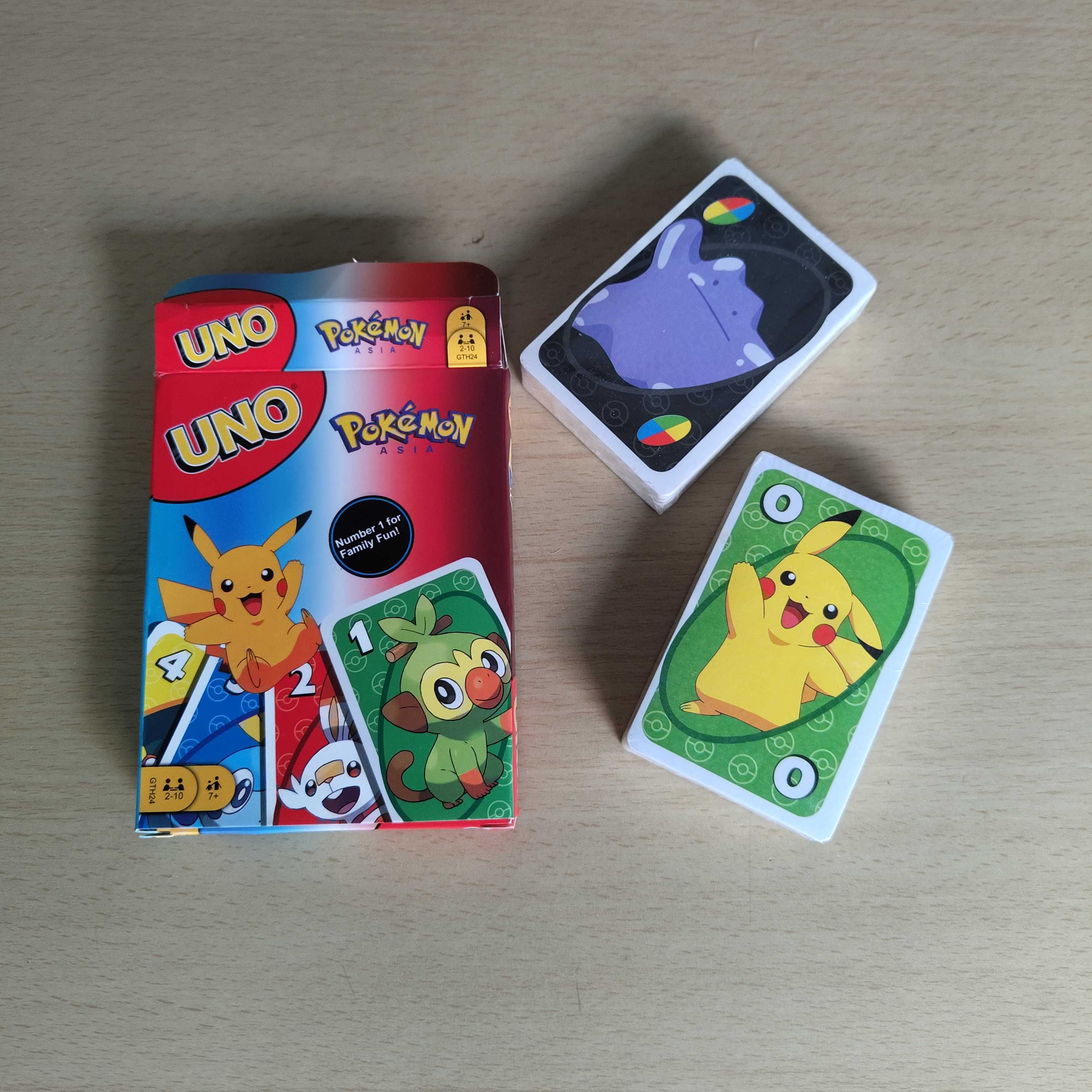 Jogo de Cartas Uno, Super Mário, Emoji, Pokémon, Barbie