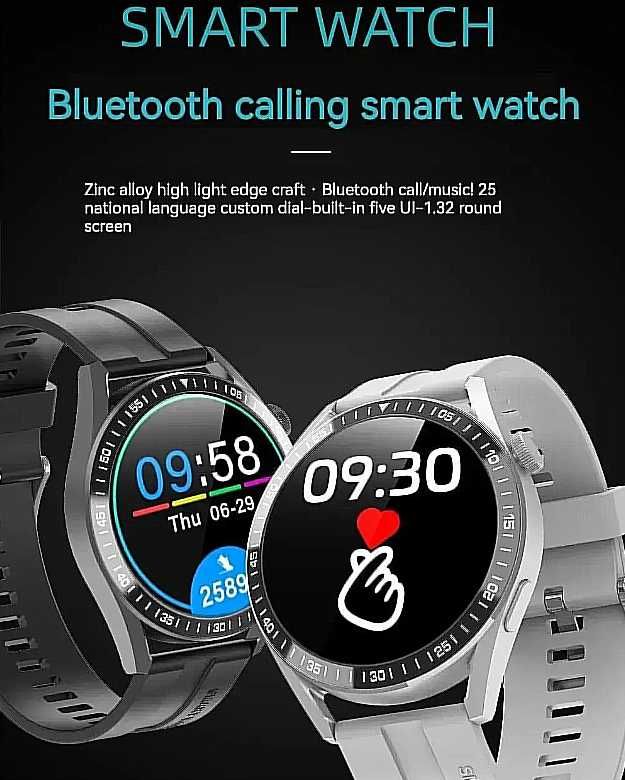 Smartwatch SUPMANGO 2024 inteligentny