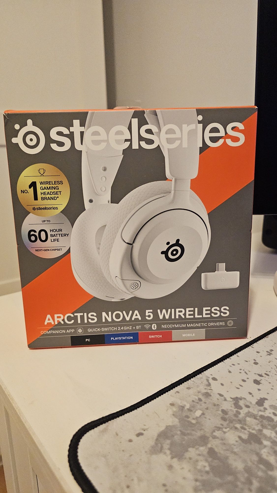 Sluchawki bezprzewodowe Steel Series Arctis Nova 5 wireless