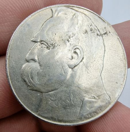 Moneta 10zł 1936r Józef Piłsudski Ag