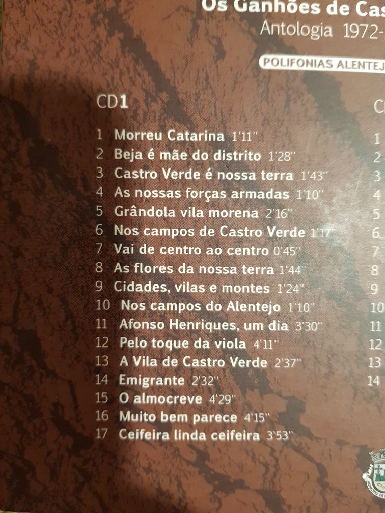 CD dos CANHÕES de Castro Verde - Álbum TERRA