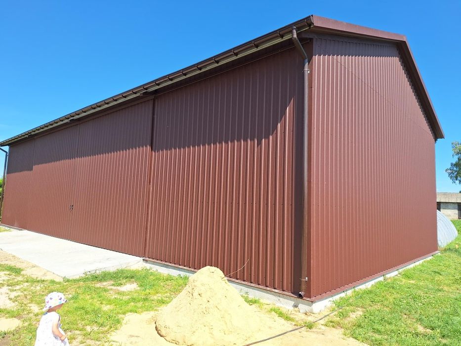 Hala magazynowa, rolnicza, budynek gospodarczy, 12x25x4,5