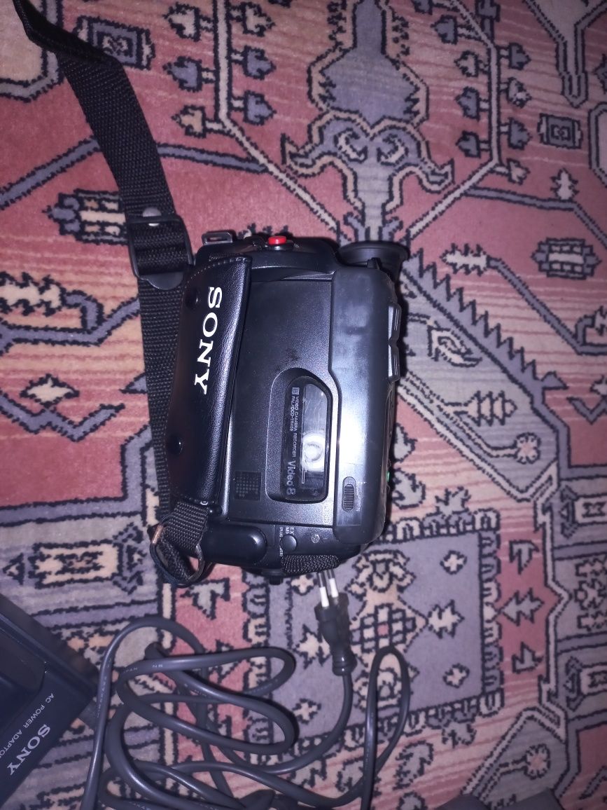 Sony handycam v8 com mala transporte