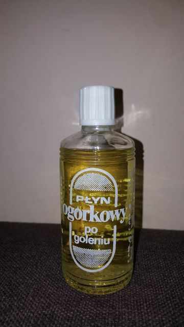 Kultowy płyn ogórkowy po goleniu z czasów PRL woda perfum