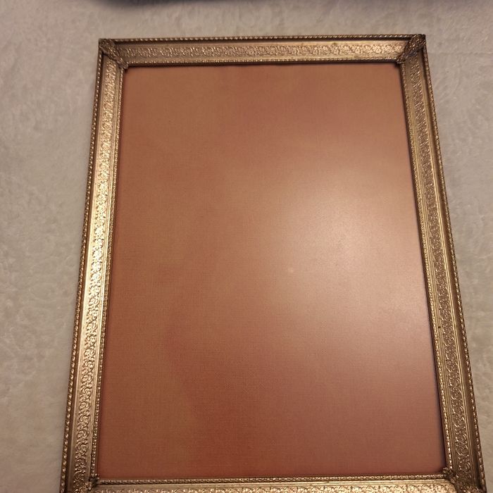 Ramka vintage szkło  matowe antyrefleksyjne