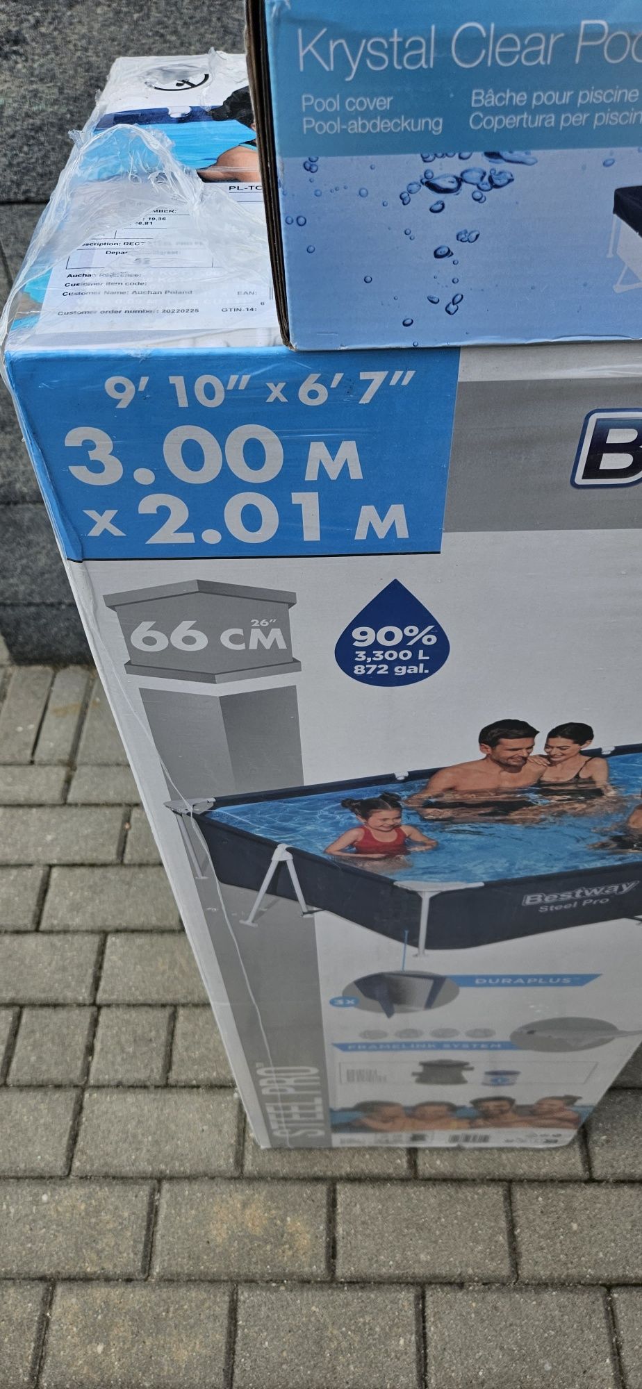 Basen Bestway 3x2m Nowy