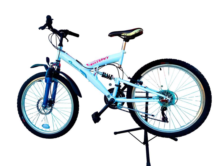 Rower Górski FUNKY NAVER All Way Roz. 12" *Koła 24* Shimano FULL