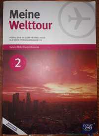 Meine Welttour 2. Podręcznik języka niemieckiego + oryginalna CD.