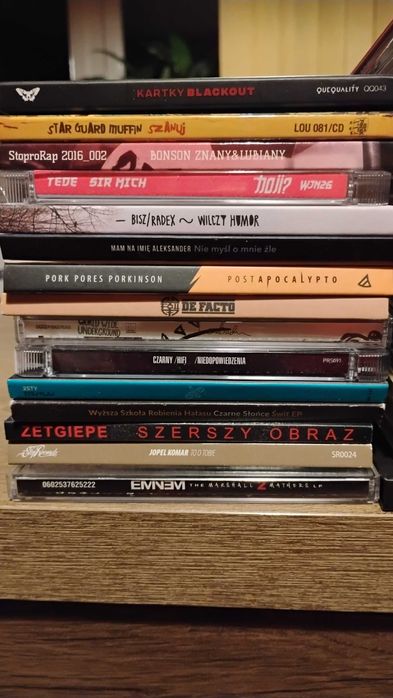 Tanio rap płyty zestawy lub pojedyncze Paluch Quebo Sariusz Zeus Rover