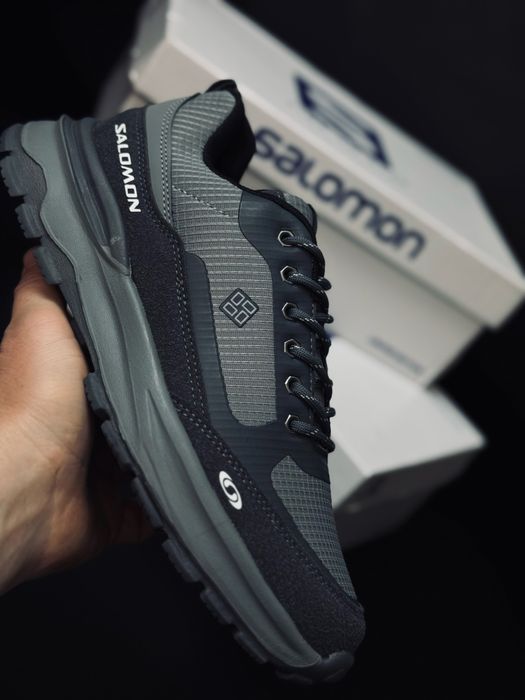 Кроссовки Саломон Всесезон / Осенние кросовки Salomon / Salamon / топ