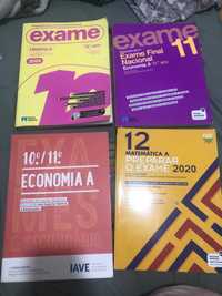 Preparação para o Exame Nacional economia, matemática A, história A