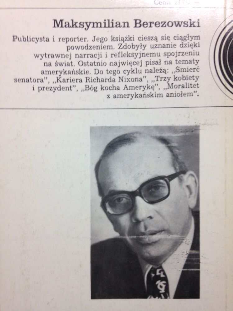 Koniecznie skandal - Maksymilian Berezowski