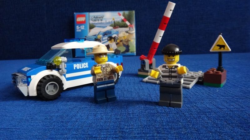 Lego City-wóz patrolowy PATROL CAR 4436