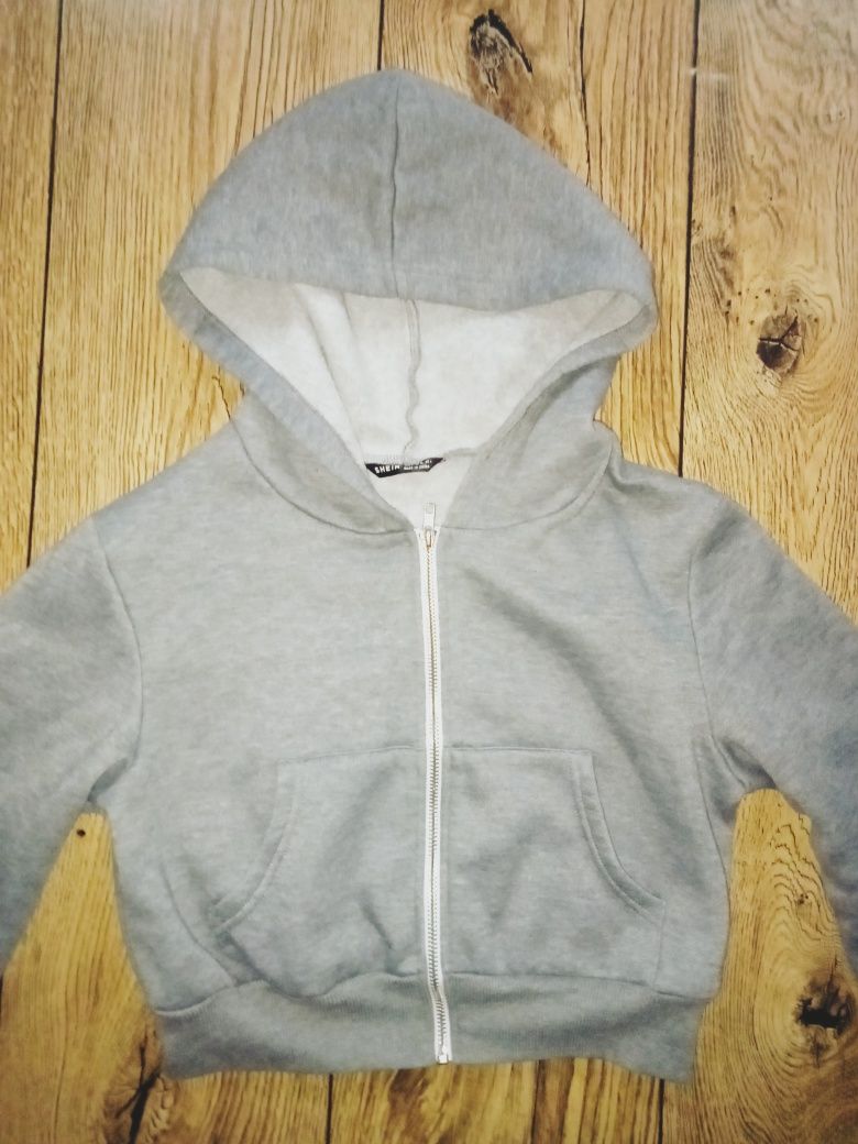 Bluza Shein krotka polarowa r.S