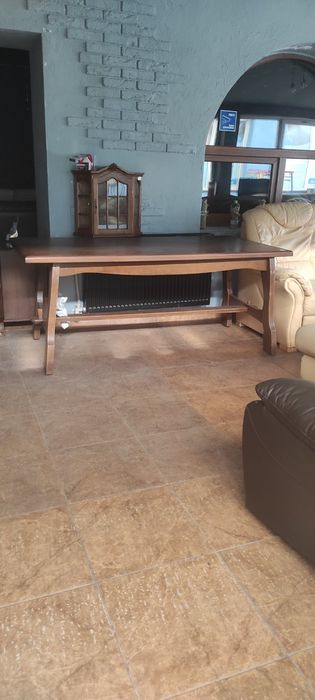 Стіл великий столовий дубовий. ( 280306 )