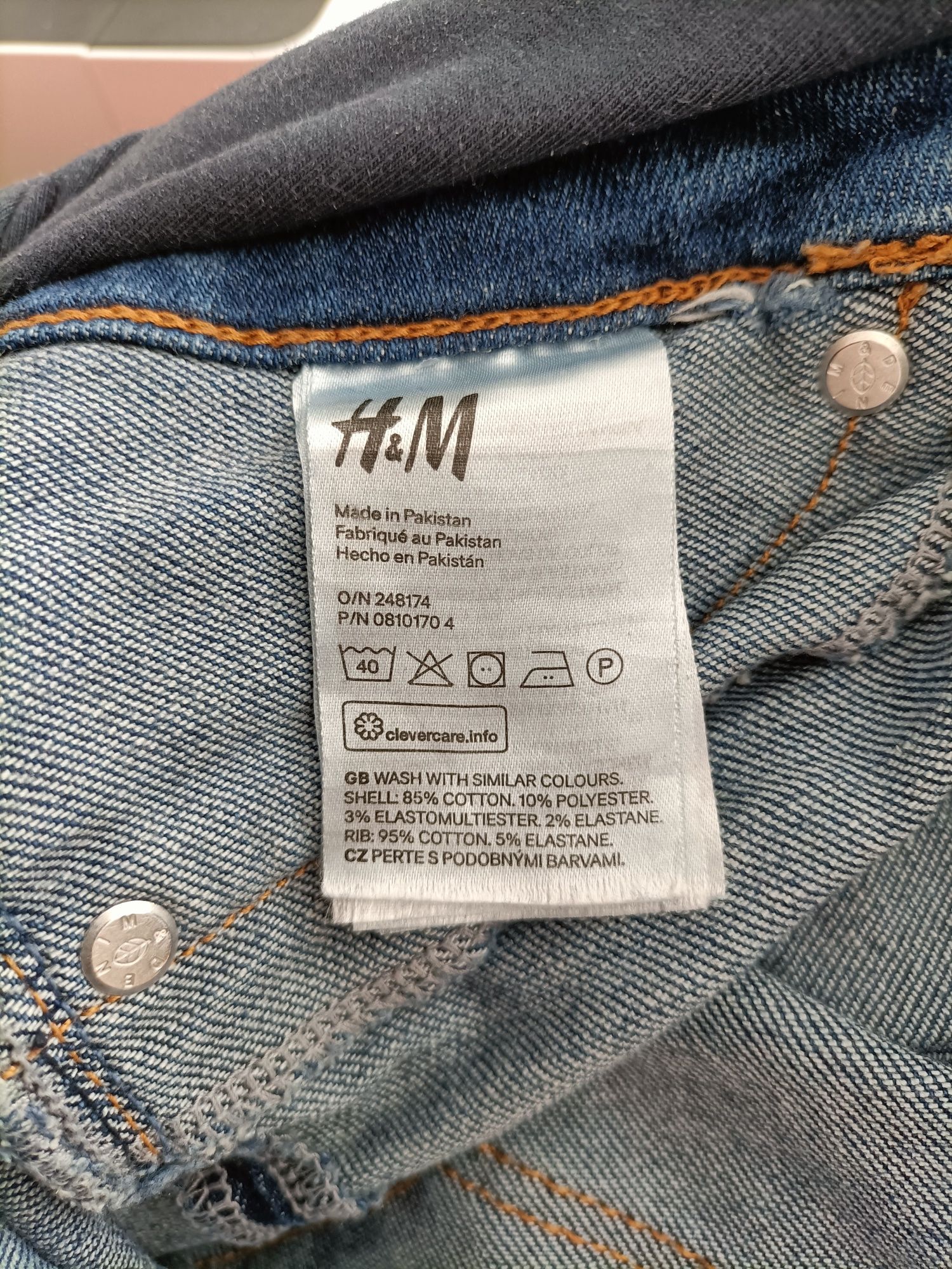 Spodnie ciążowe H&M mama