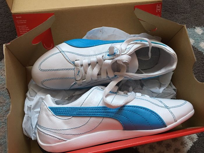 Puma BMW track cat NOWE oryginalne adidasy damskie sneakersy skóra 36