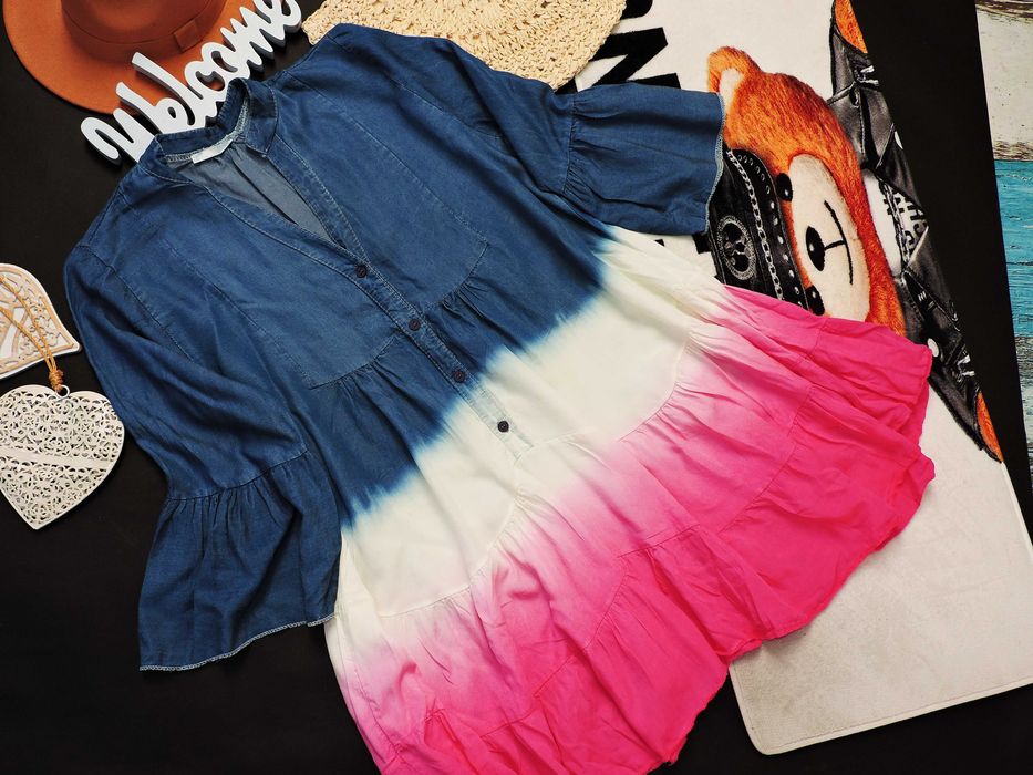 Fashion Gaia włoska tunika ombre kolory 42