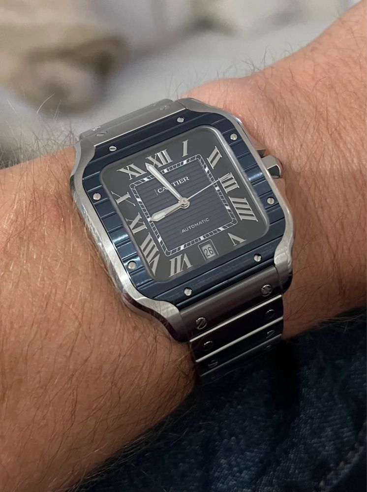Relogio Cartier Santos Dumont