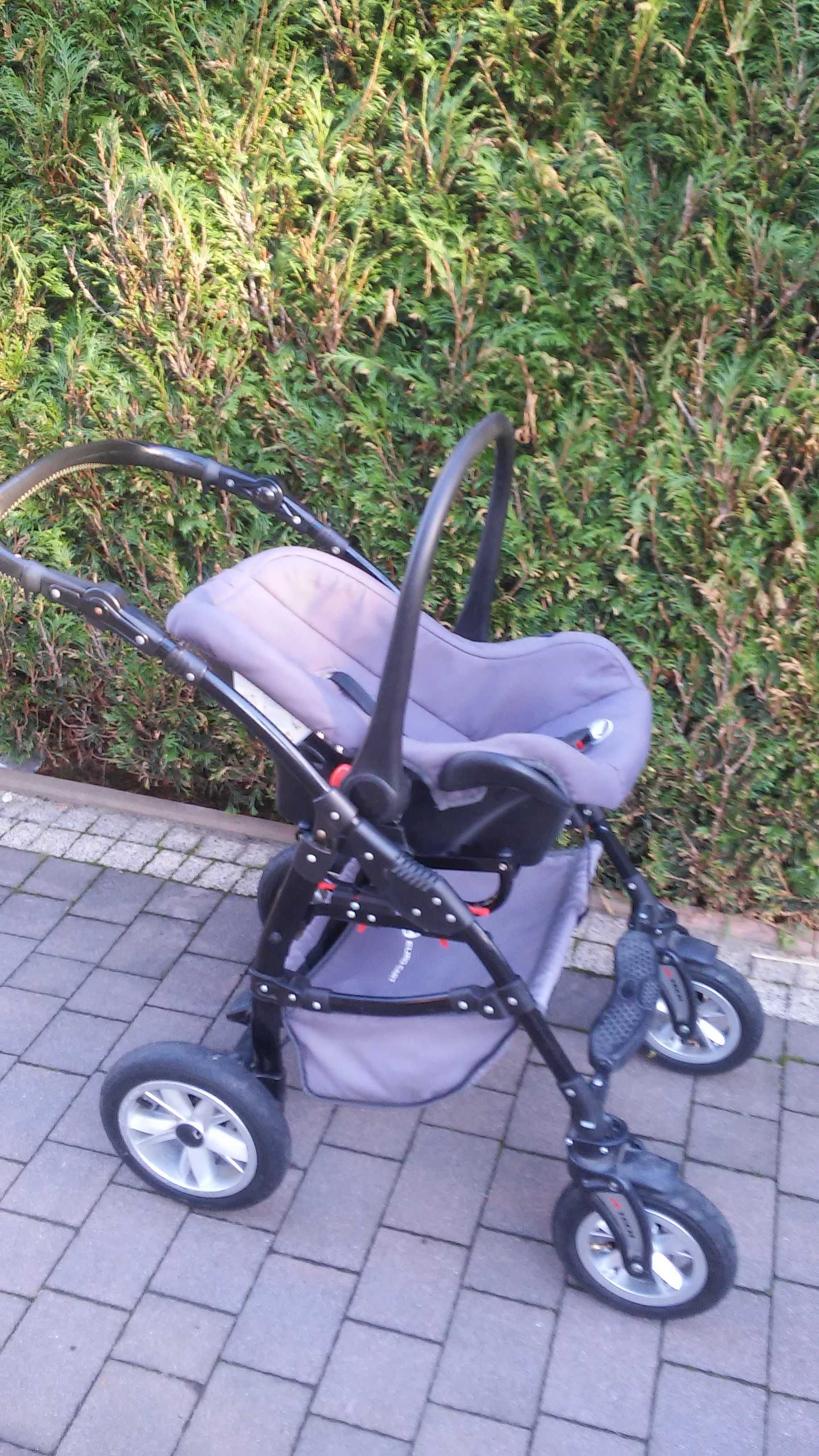 Wózek dziecięcy 3w1 euro-cart passo PO 1 DZIECKU dużo dokładnych ZDJĘĆ