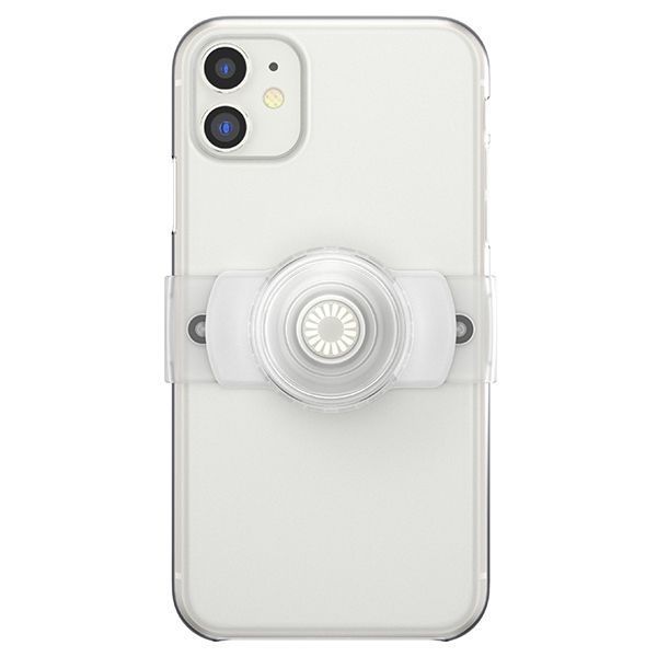 Uchwyt Popsockets PopGrip Slide Stretch - Biały/White