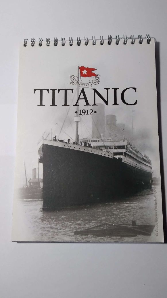 Блокнот  Титаник