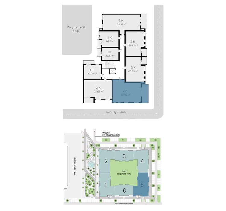 Продаж. Двокімнатна квартира з видом на гори з терасою. Тячів. 5.30