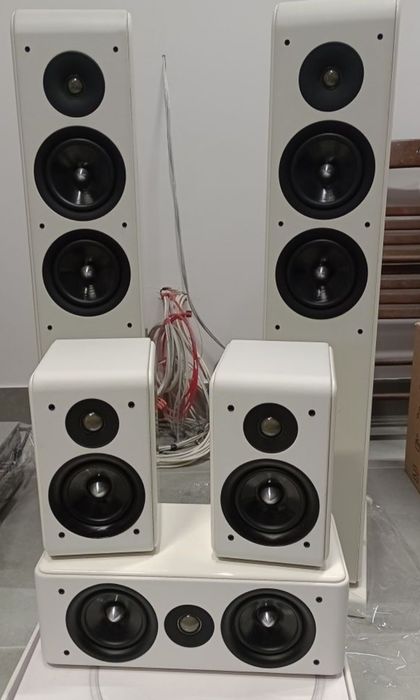 Kolumny Zestaw kolumn Audio Pro Avanto HTS 5.0 biały, szwedzka marka