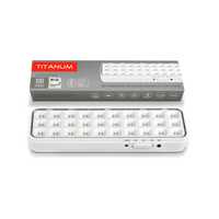 LED світильник акумуляторний TITANUM 30 LED 6500K TL-EM1106 27384