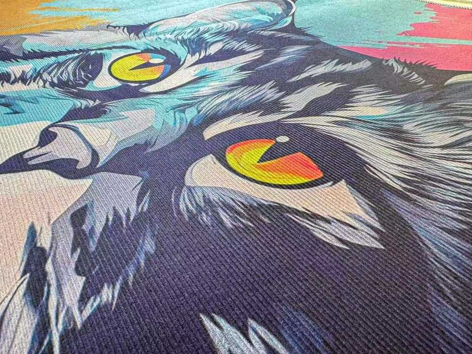 NOWY Dywan Kolorowy Villago MainCoon 3D 140x200 cm Do Pokoju